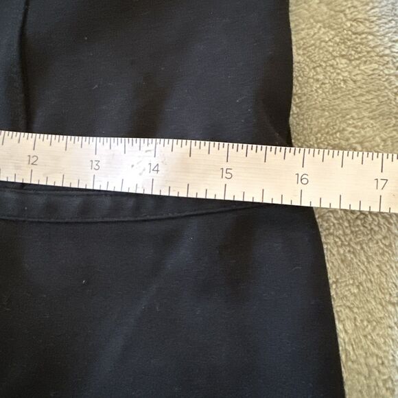 Ann Taylor Women's Black Pencil Business Dress with Back Zipper Size 6 - Picture 6 of 11